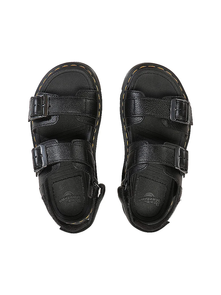 DR MARTENS Sandales compensées Dr. Martens ZebZag Sandal Black Pisa Noir 36,37,38,39,40,41,42 femmes 2
